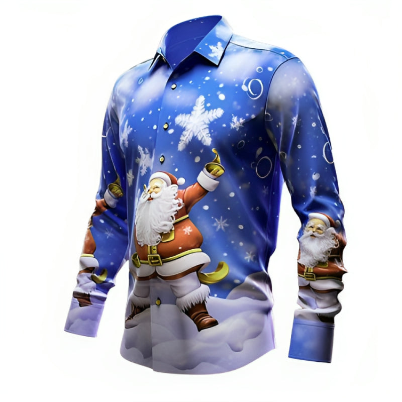 Snowy Claus Casual Shirt