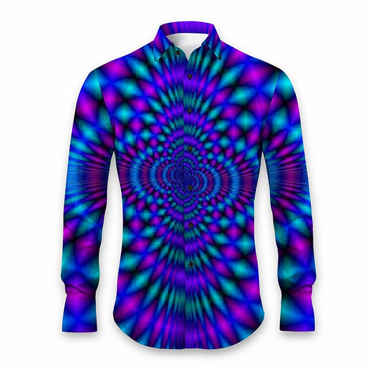 Spiral Pattern Party Shirt