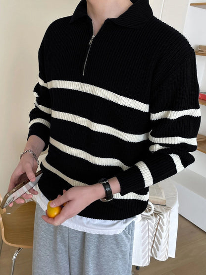 Striped Pattern Sweater