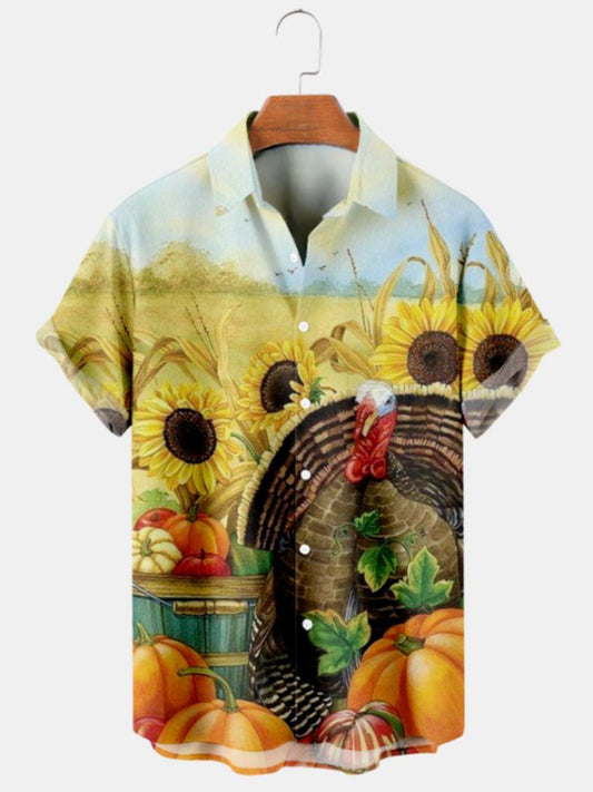 Sunflower Comfortable Short Sleeve Shirt