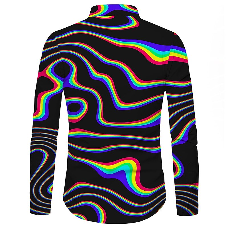 Swirl Pattern Party Shirt