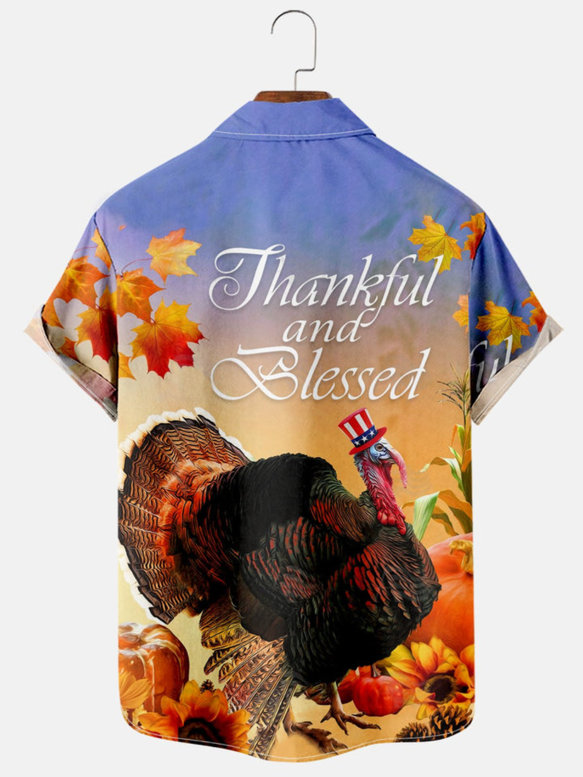 Thankful And Blessed Short Sleeve Shirt