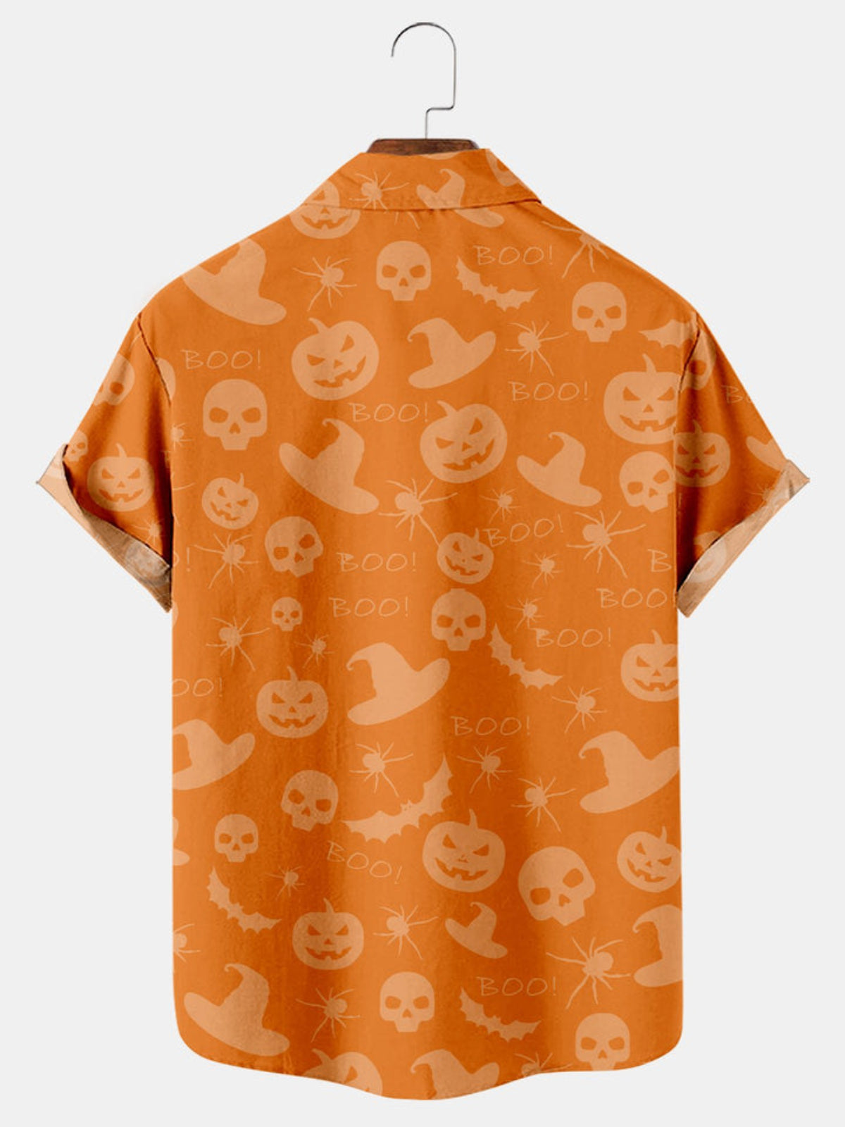 Tiki Pumpkin Printed Shirt