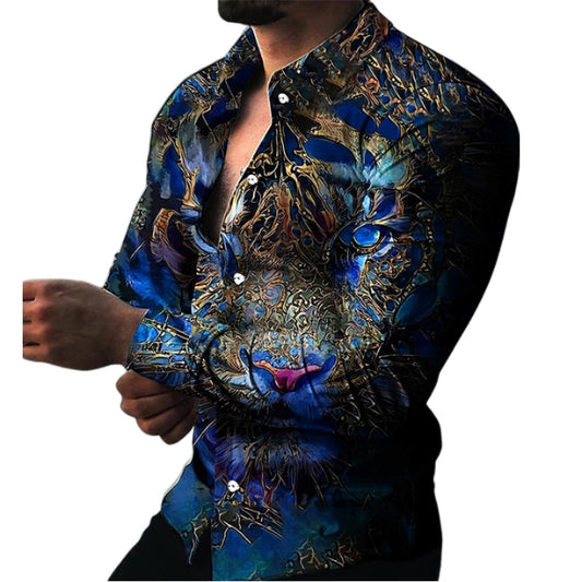 Urban Graphic Jungle Long Sleeve Shirt