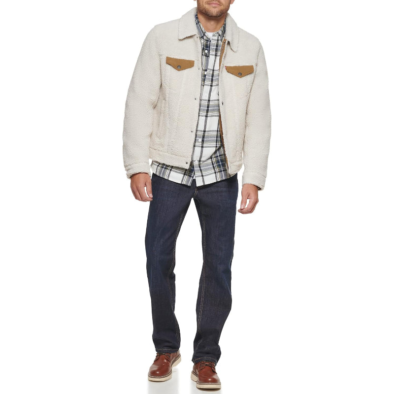 Versatile Wardrobe Multiple Pockets Sherpa Jacket