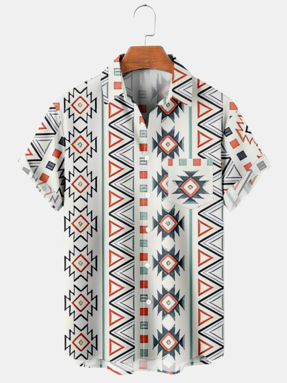Vintage Western Printed Shirt