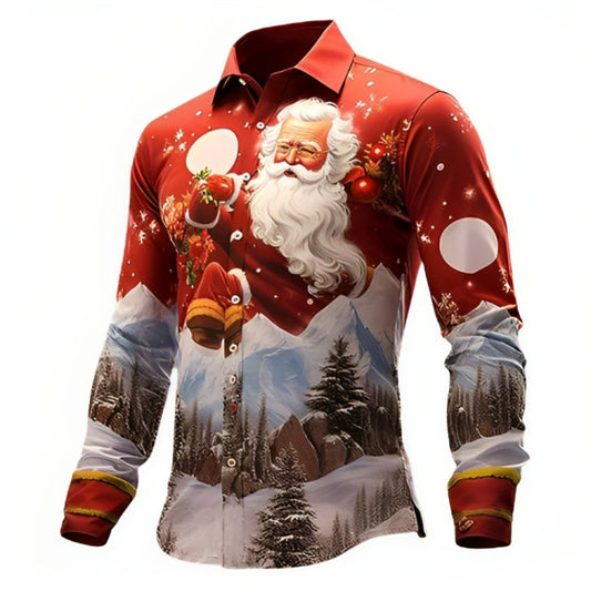 Winter Wonderland Santa Christmas Shirt