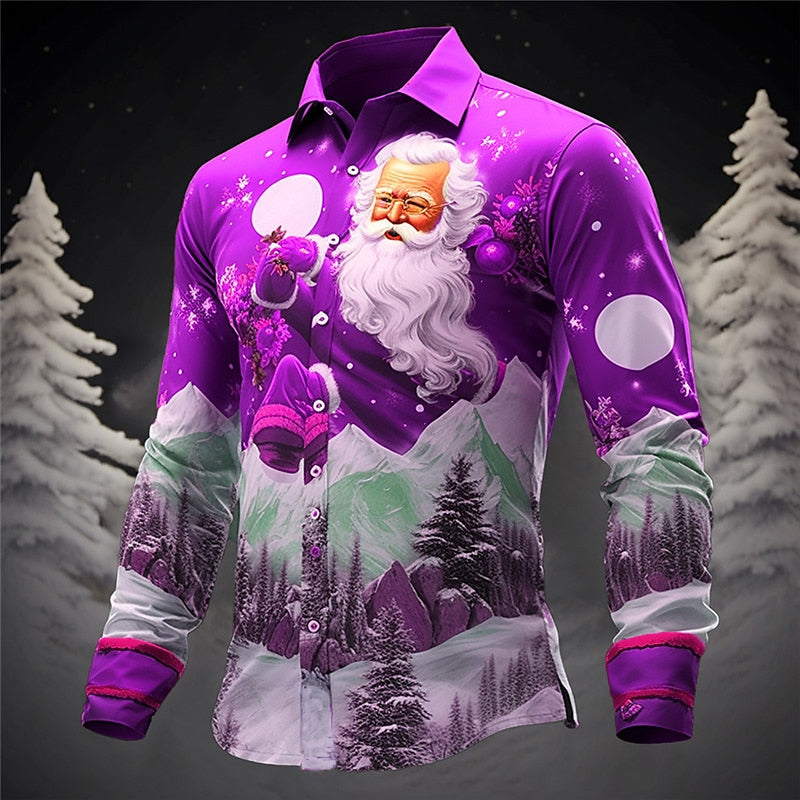 Winter Wonderland Santa Christmas Shirt