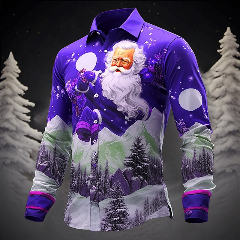 Winter Wonderland Santa Christmas Shirt