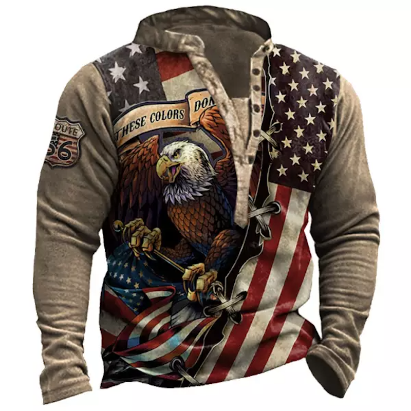 Men's Vintage American Eagle Long Sleeve Sweatshirt