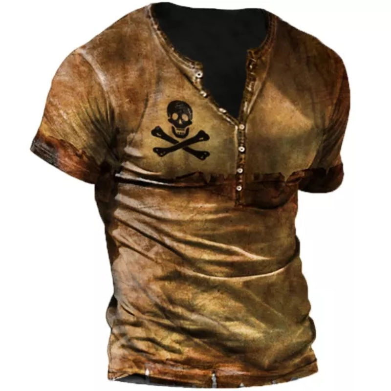 Men's Skull Short Sleeve T-Shirt