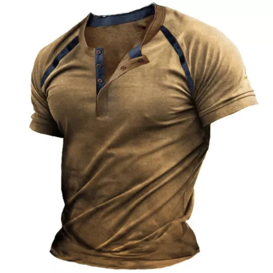 Vintage Short Sleeve T-Shirt For Men