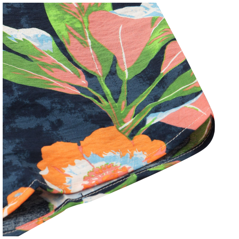 Casual Beach Hawaiian Print Shirt