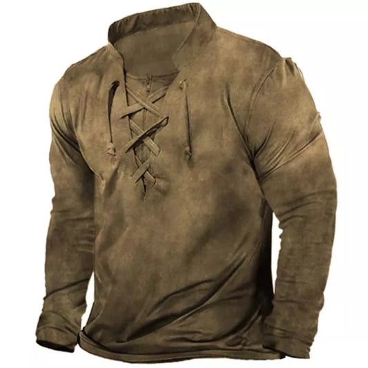 Men's Outdoor Hooded T-Shirt