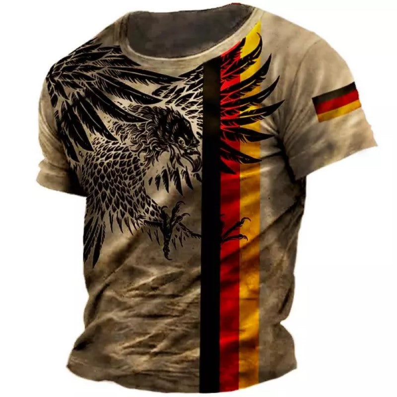 Men's Eagle Print T-Shirt