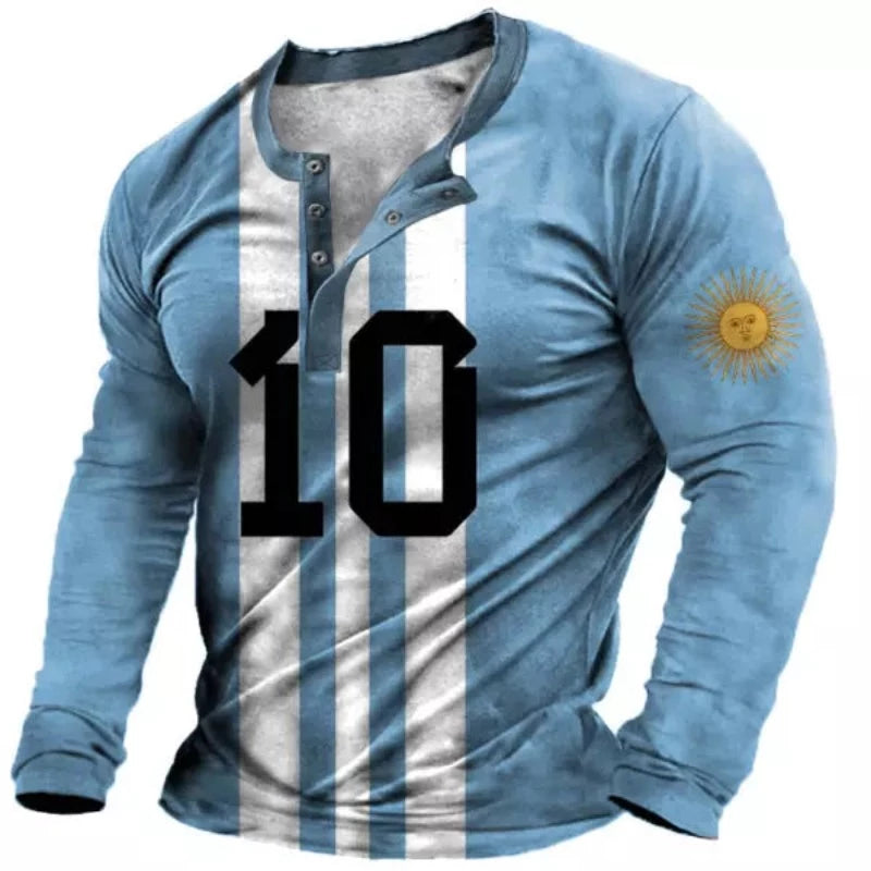 Men's Argentina Football Jersey