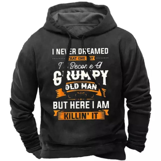 Men's Grumpy Old Man Hoodie