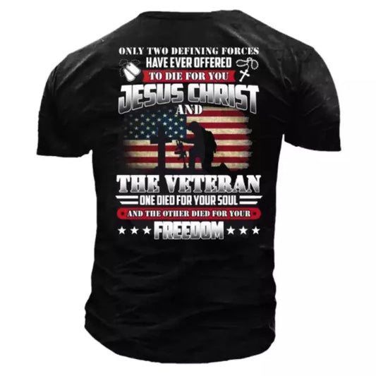 Men's Jesus Christ Freedom T-Shirt