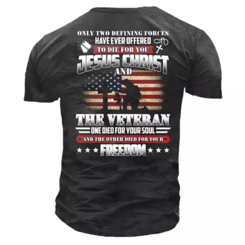 Men's Jesus Christ Freedom T-Shirt