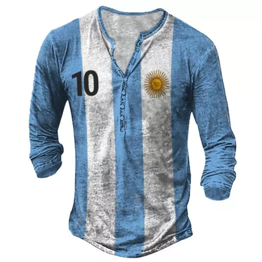 Men's Argentina Football Jersey