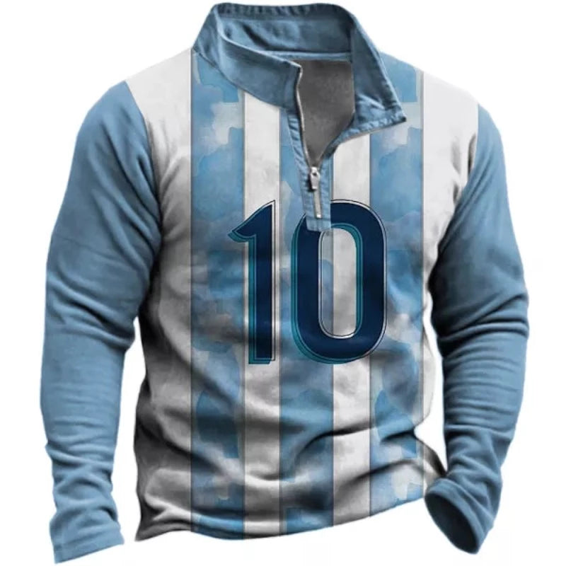 Men's Argentina Flag Sweatshirt