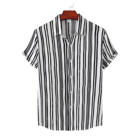 Shadow Striped Short Sleeve Shirt