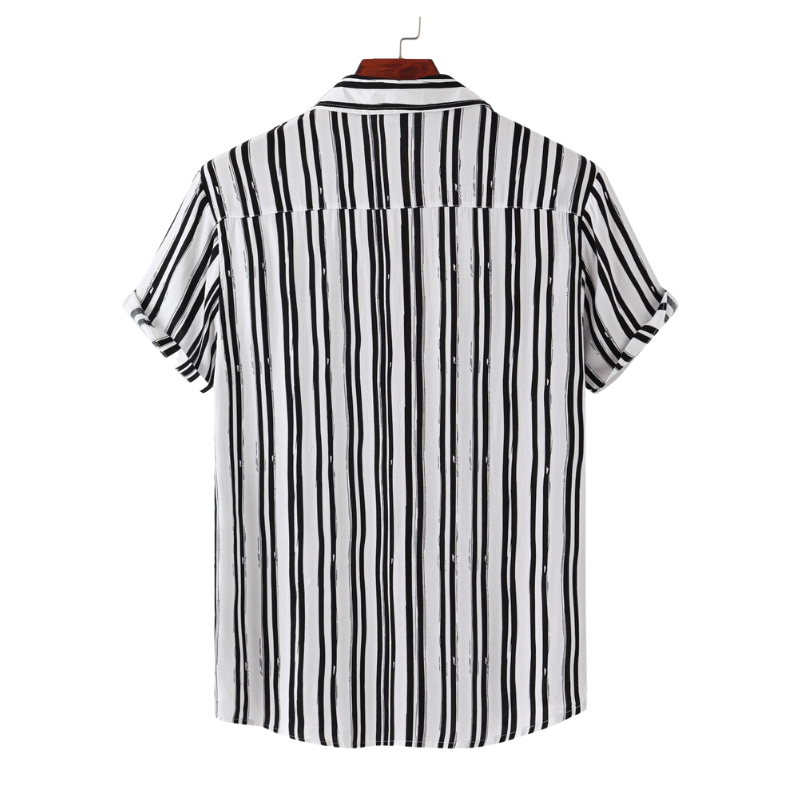 Shadow Striped Short Sleeve Shirt