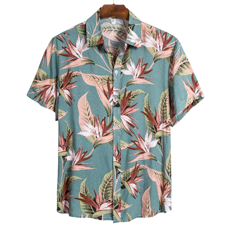 Tropical Casual Short Sleeve Shirt