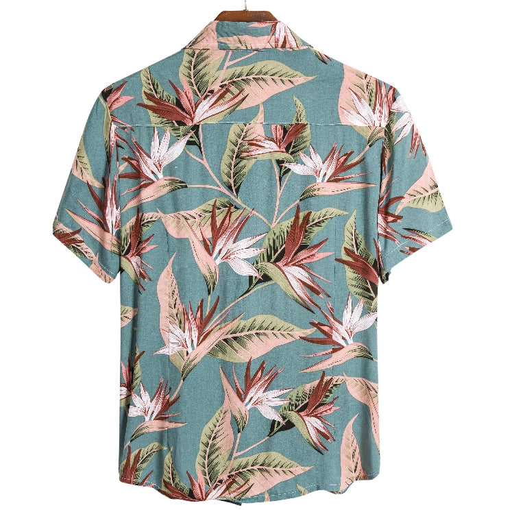 Tropical Casual Short Sleeve Shirt