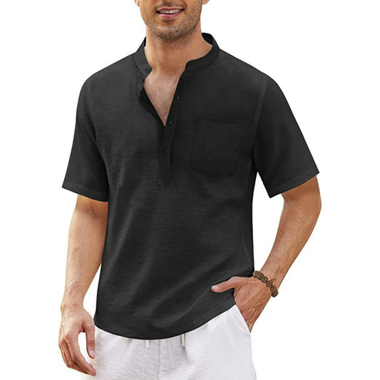 Hippie Pocket Shirt With Short Sleeves