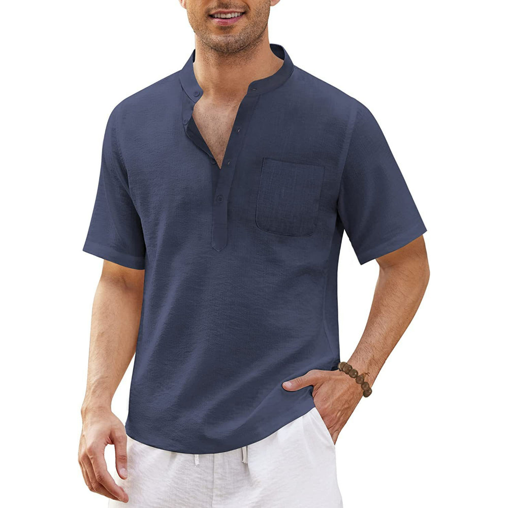 Hippie Pocket Shirt With Short Sleeves