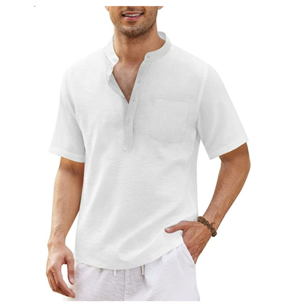 Hippie Pocket Shirt With Short Sleeves