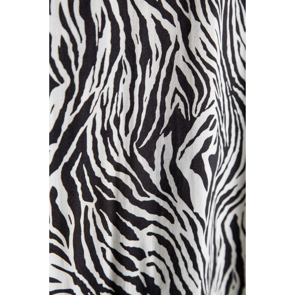 Casual Leopard Print Short-Sleeve Shirt