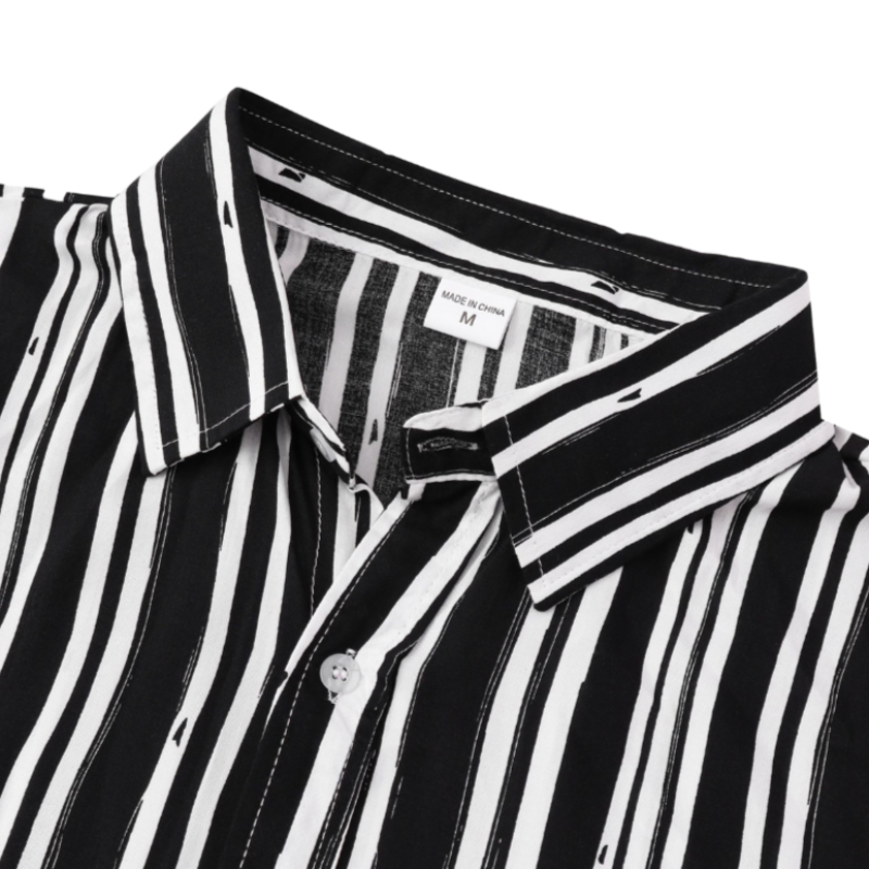 Shadow Striped Short Sleeve Shirt