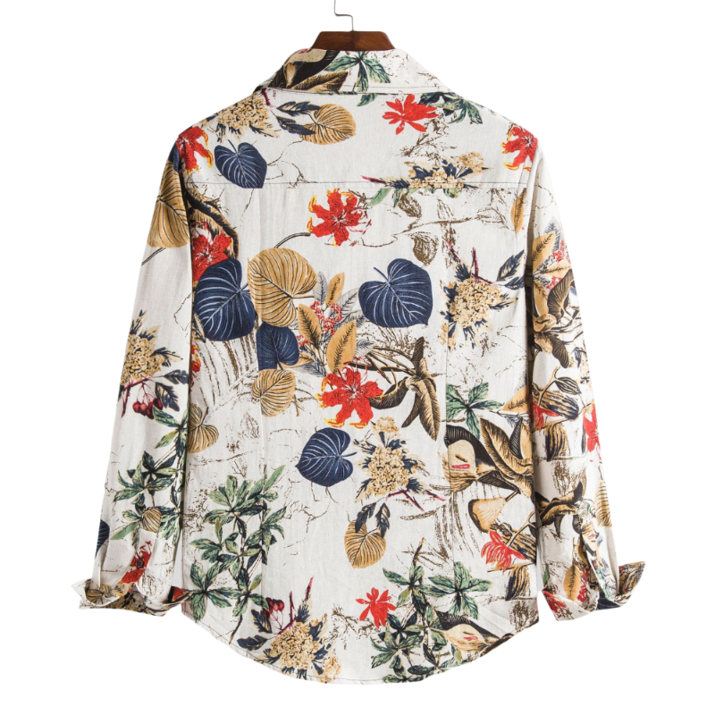 Autumn Floral Full Sleeve Shirt