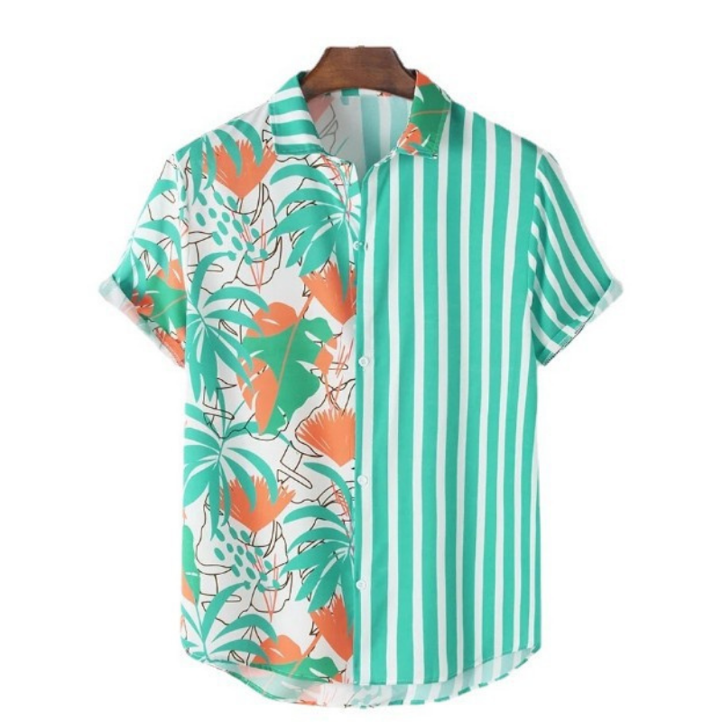 Fashionable Printed Shirt With Matching Colors