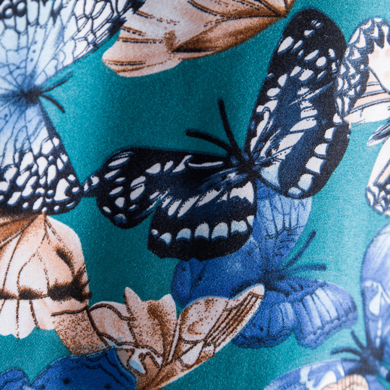 Butterfly spread long sleeve shirt