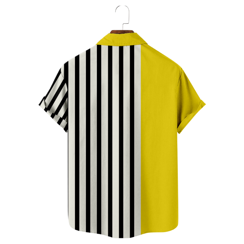 S236 Broad Vertical Striped Shirt