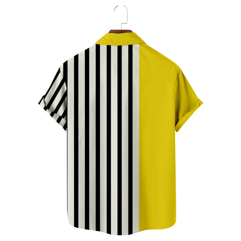 #S236 Broad Vertical Striped Shirt