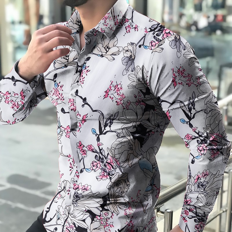 Floral Zen Long Sleeve Shirt