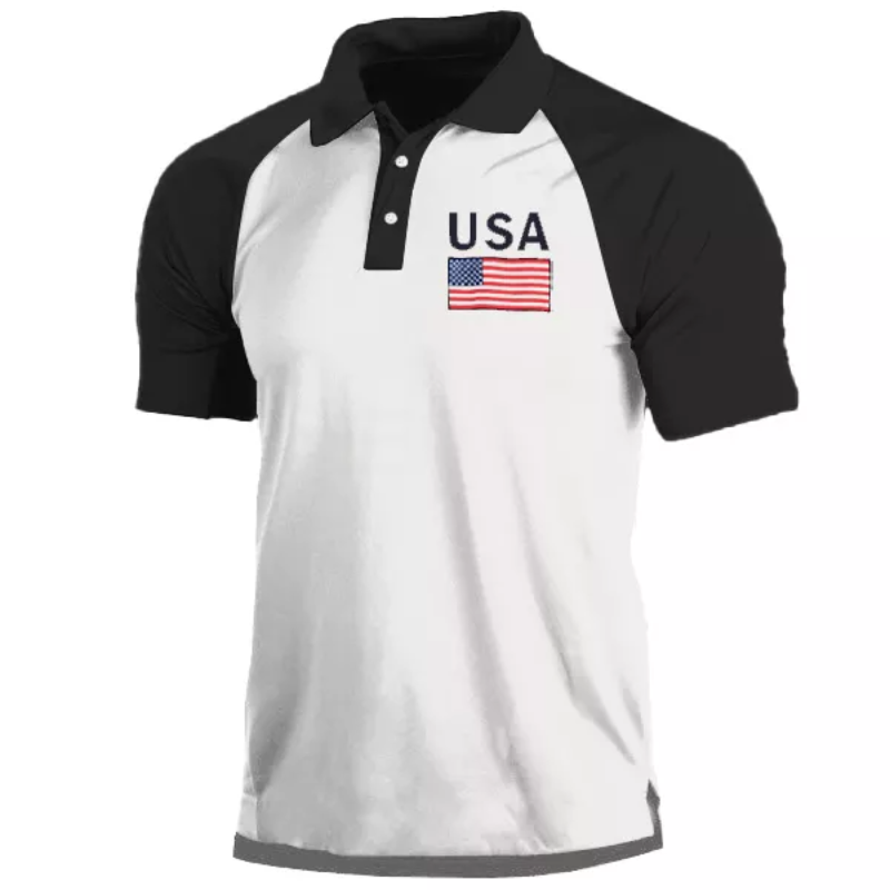 Patriotic Classic Polo T-Shirt For Men