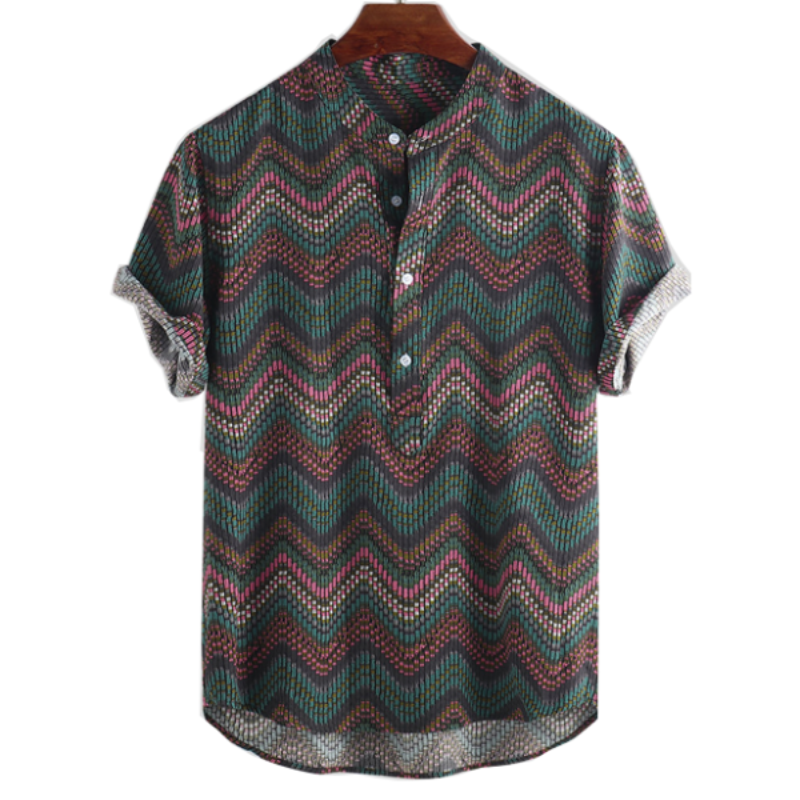 Printed Chevron Shirt – Shirts In Style