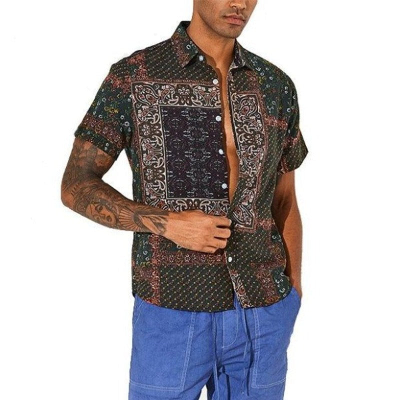 Floral Patterns Vintage Shirt