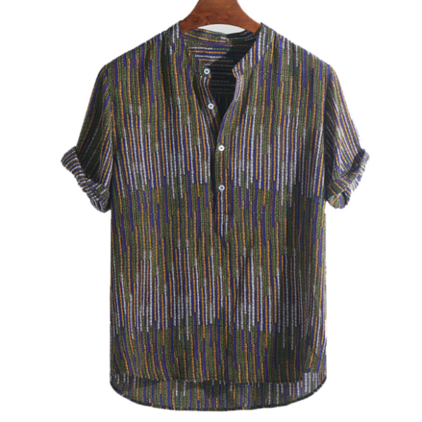 Ethnic Stripe Shirt – Shirts In Style