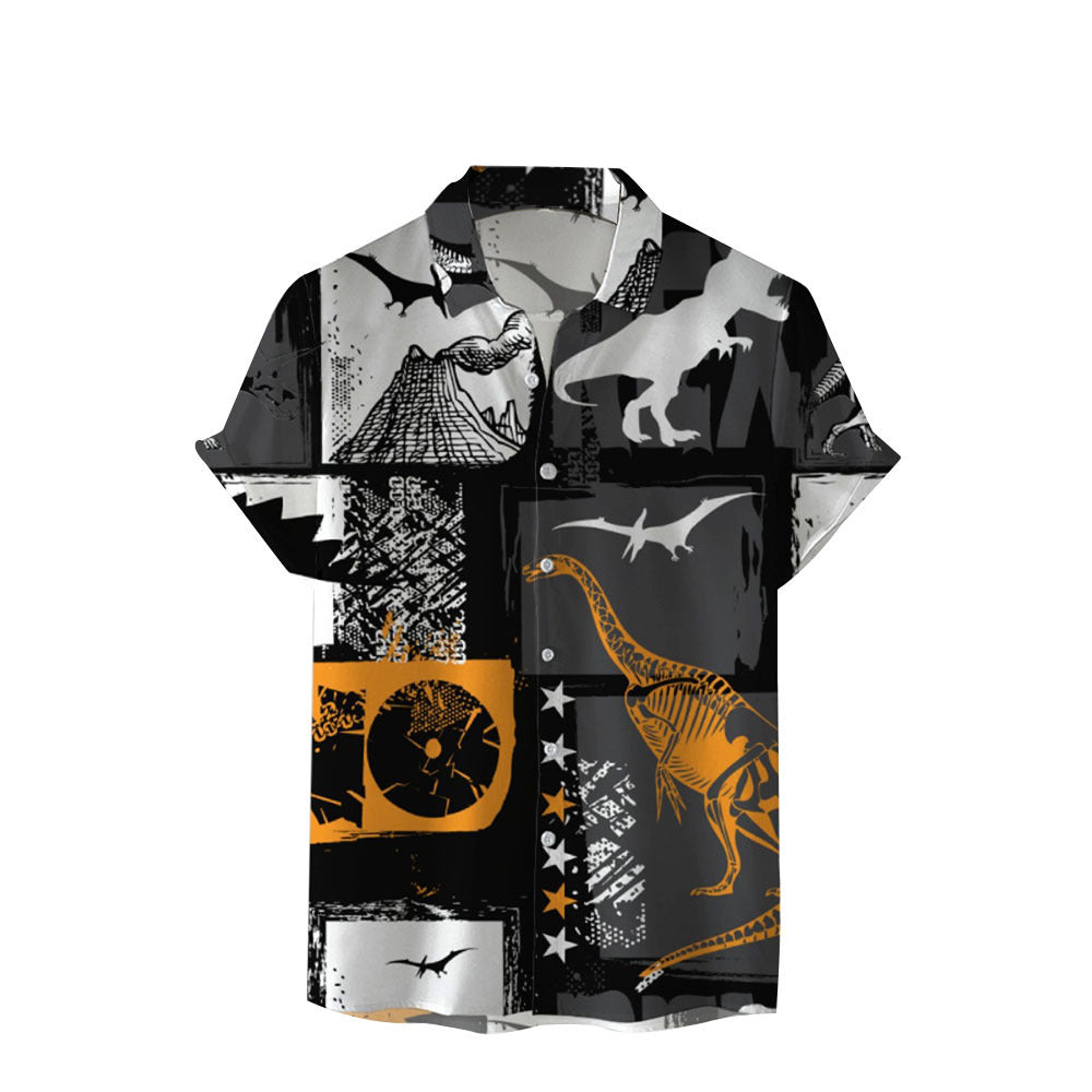 3D Animal Digital Print Shirt