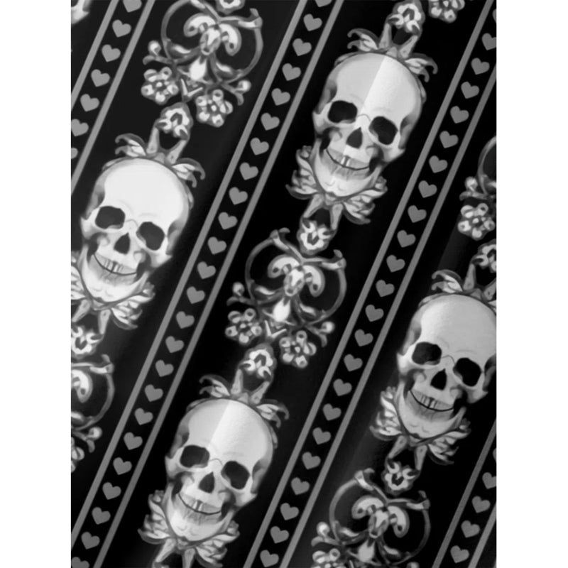 Men's Skull Printed Casual Shirt
