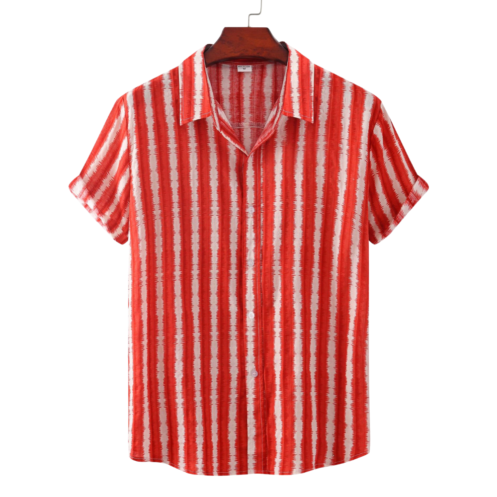 Summer Casual Striped Shirt