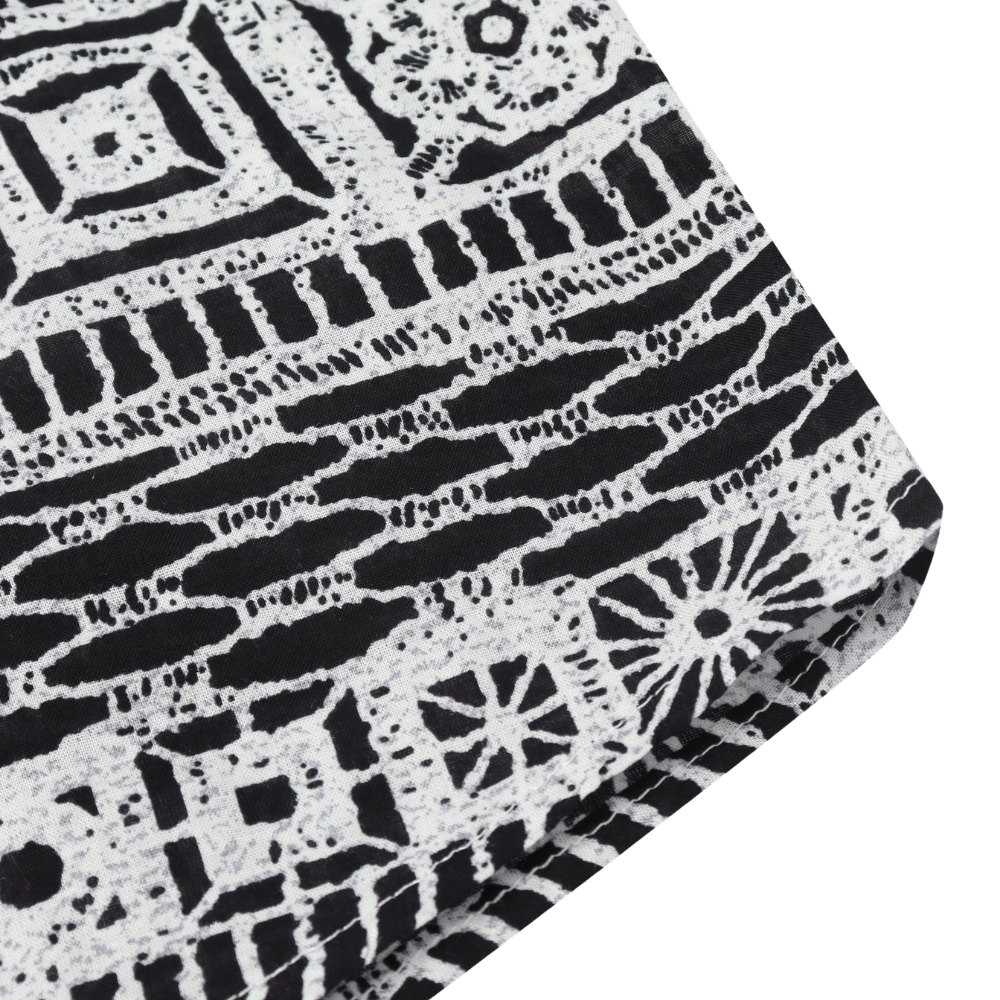 Aztec Printed Short Sleeve Shirt